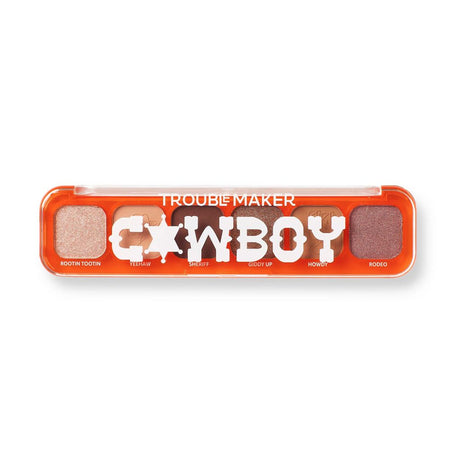 Trouble Maker Little Trouble Eyeshadow Palette, Cowboy, 6-Pack - Image 2