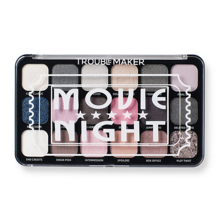 Trouble Maker Big Trouble Shadow Palette, Movie Night, 18-Pack - Image 2