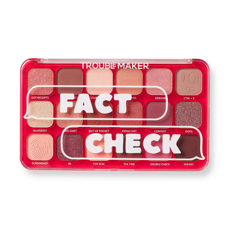 Trouble Maker Big Trouble Shadow Palette, Fact Check, 18-Pack - Image 2