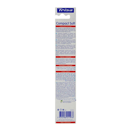 Trisa Compact Toothbrush, Soft - Image 2