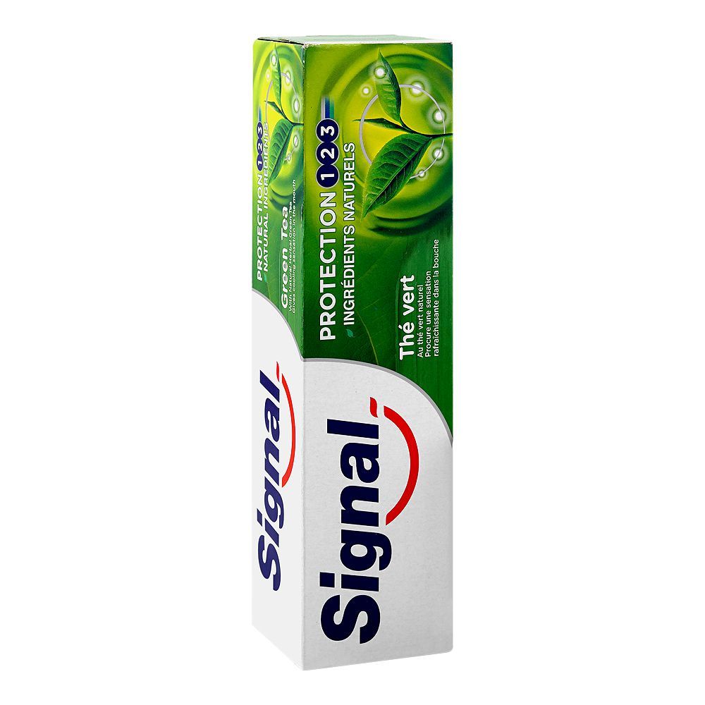 Signal Protection 123 Green Tea Toothpaste, 100ml - Main Image