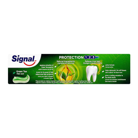 Signal Protection 123 Green Tea Toothpaste, 100ml - Image 2
