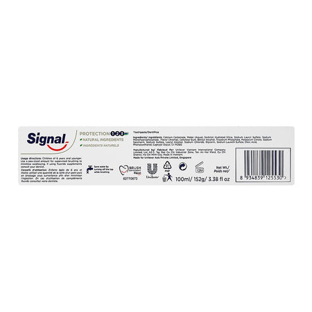 Signal Protection 123 Green Tea Toothpaste, 100ml - Image 3
