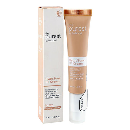 The Purest Solution 4D HydraTone BB Cream, SPF50+ Light To Medium, Hyaluronic Acid & Ceramid Complex, For Dry & Combination Skin, 40ml - Main Image