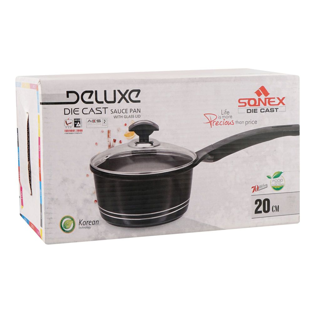 Sonex Omega Sauce Pan, 20cm, 52277 - Image 3