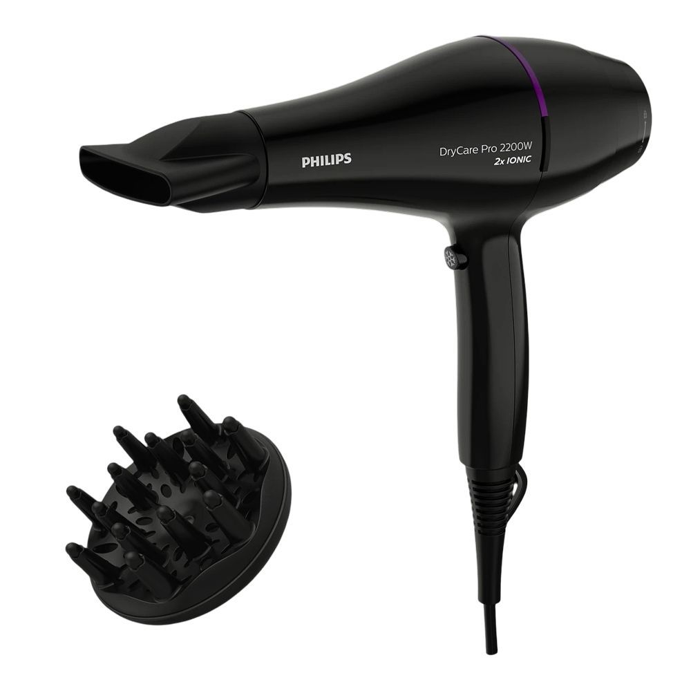 Philips Drycare Advanced Pro Hair Dryer With AC Motor, 2200W, BHD-274/03 - Main Image