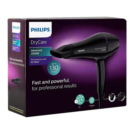 Philips Drycare Advanced Pro Hair Dryer With AC Motor, 2200W, BHD-274/03 - Image 2