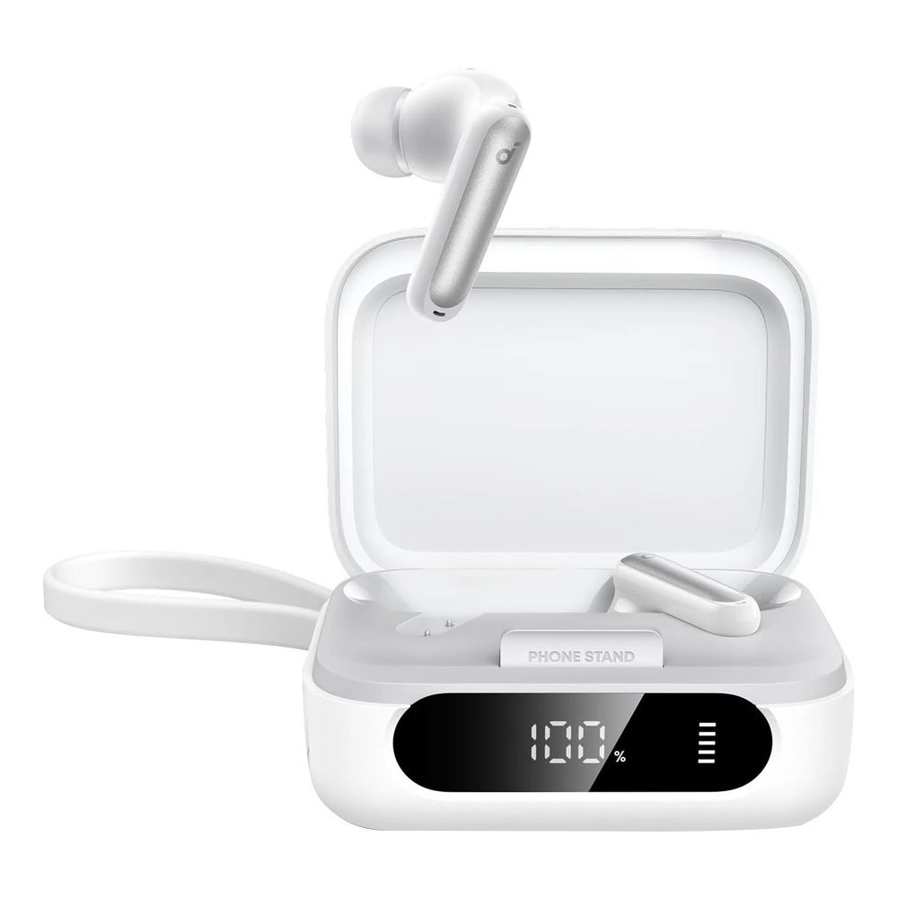Anker Soundcore P41I ANC 3-In-1 Charging Case Earbuds, IPX5 Water Resistance, 12 Hours Play Time, White, A3937H21 - Main Image