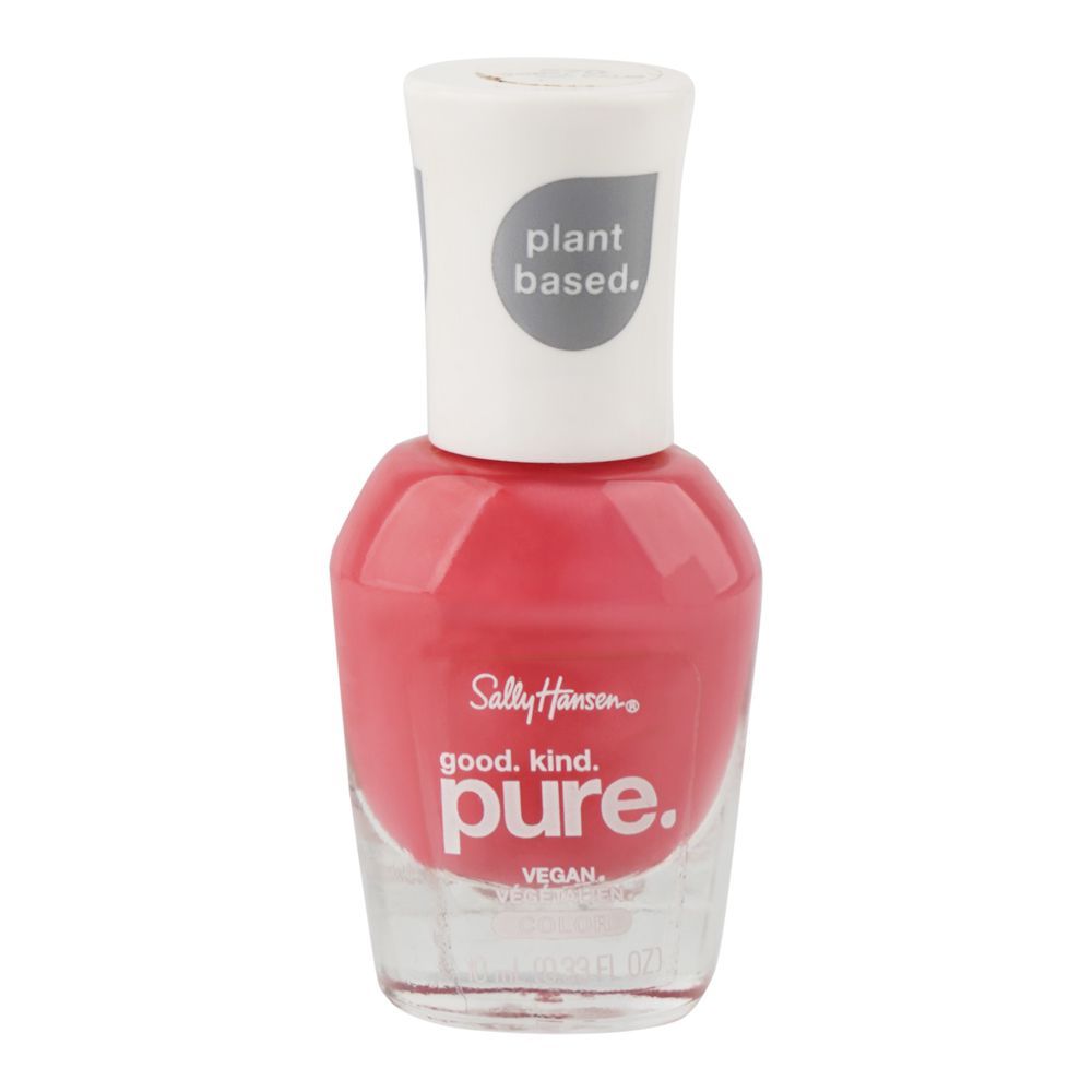 Sally Hansen Good. Kind. Pure Vegan Nail Polish, 270 Coral Calm, 10ml - Main Image