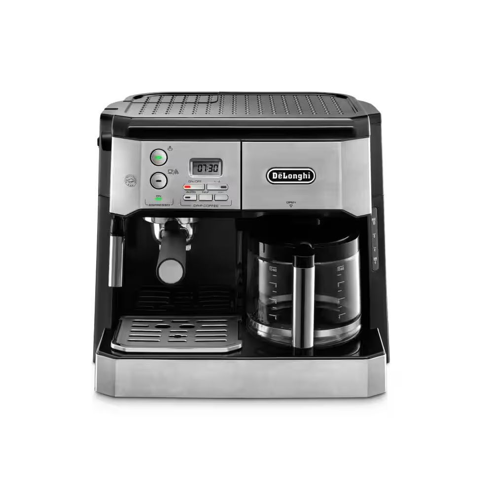 DeLonghi Espresso & Filter Coffee Maker, 1.25 Liter, 15 Bar Pressure, BC0431.S - Main Image