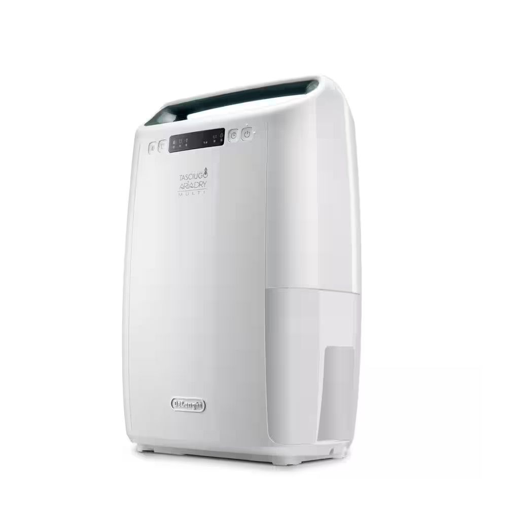 DeLonghi Tasciuago Ariadry Multipurpose Dehumidifier, 285W, 220-240V, 16 Liters Moisture Removing Capacity, DEXD216RF - Image 2