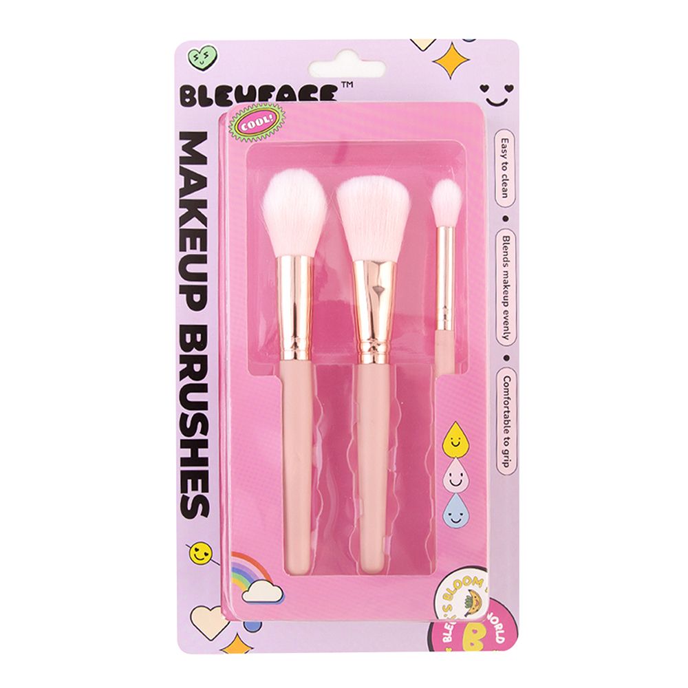 BleuFace Makeup Brushes, 3-Pack - Image 2