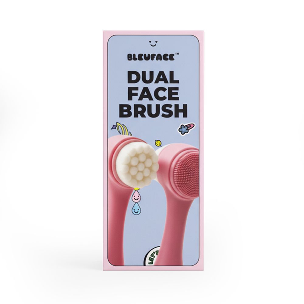 BleuFace Dual Face Brush, Assorted Color, BLU-2-0006 - Image 2
