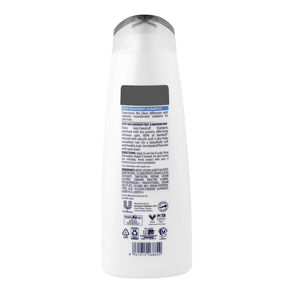 Dove Dandruff Care Bio-Protein Care Anti Dandruff Shampoo, 360ml - Image 2