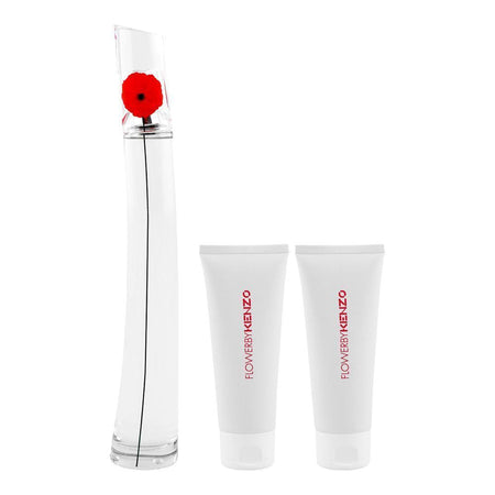 Kenzo Flower By Kenzo Set, For Women, EDP 100ml + EDP 10ml + EDP En Lait 75ml - Main Image