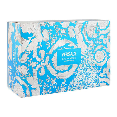 Versace Man Eau Fraiche Set, EDT 100ml + EDT 10ml + Black Trousse - Image 2