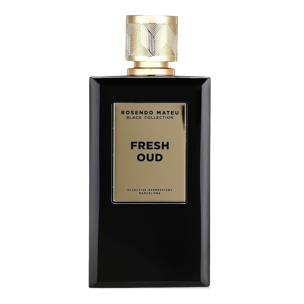 Rosendo Mateu Black Collection Fresh Oud Parfum, For Men & Women, 100ml - Main Image