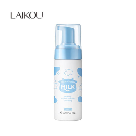 Laikou Milk Mousse Facial Cleansing Foam, For Skin Brightening, 120ml, LK91170A - Main Image