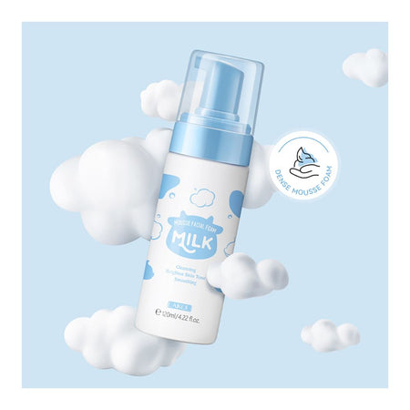 Laikou Milk Mousse Facial Cleansing Foam, For Skin Brightening, 120ml, LK91170A - Image 2