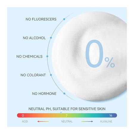 Laikou Milk Mousse Facial Cleansing Foam, For Skin Brightening, 120ml, LK91170A - Image 4