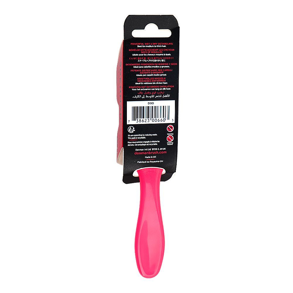 Denman Tangle Tamer Ultra Mini Hair Brush, D90 - Image 4