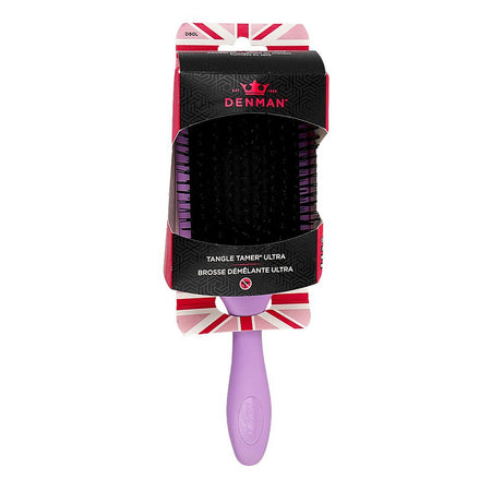 Denman Tangle Tamer Ultra Hair Brush, Violet, D90L - Image 3