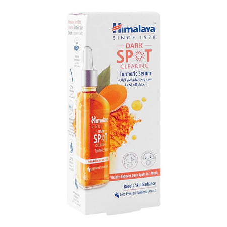 Himalaya Dark Sport Clearing Turmeric Serum, Paraben & Phthalates Free, Niacinamide, Glycolic Acid, For Brighter Skin, 15ml - Main Image