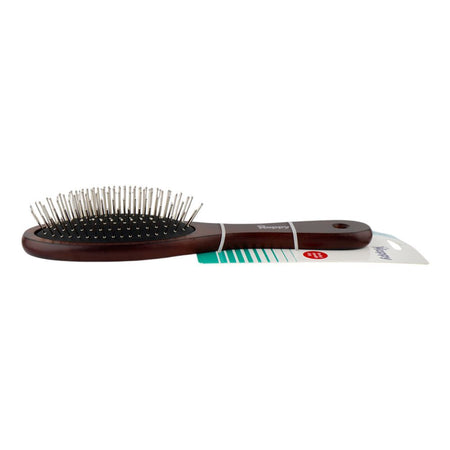 Happy Detangler O S S/tip Hair Brush, Wood-1618 - Image 3