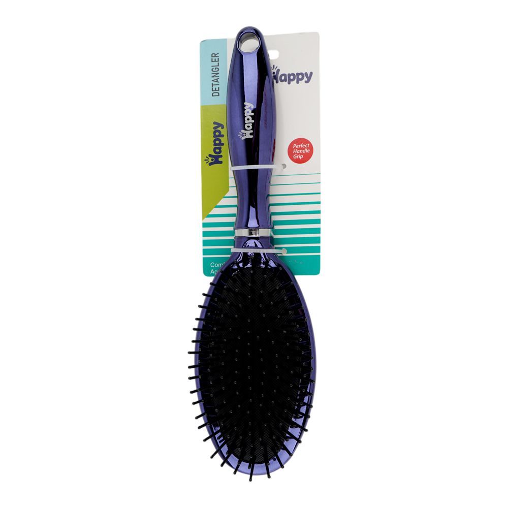 Happy Detangler O Shine P/Tip Hair Brush, 140-2654 - Main Image