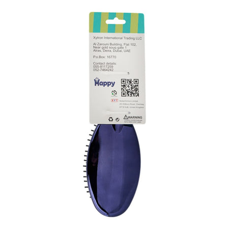 Happy Detangler O Shine P/Tip Hair Brush, 140-2654 - Image 2