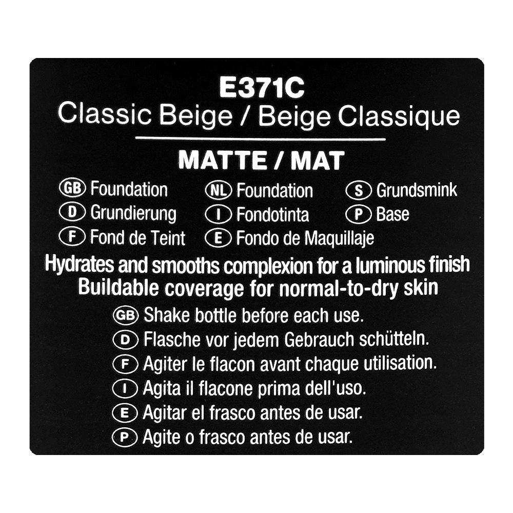 Wet n Wild Photo Focus Matte Foundation, Vegan, Classic Beige, 30ml - Image 4