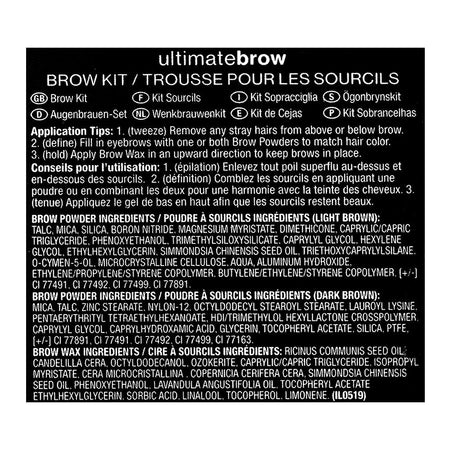Wet n Wild Ultimate Brow kit, Soft Brown, 3-Pack - Image 4