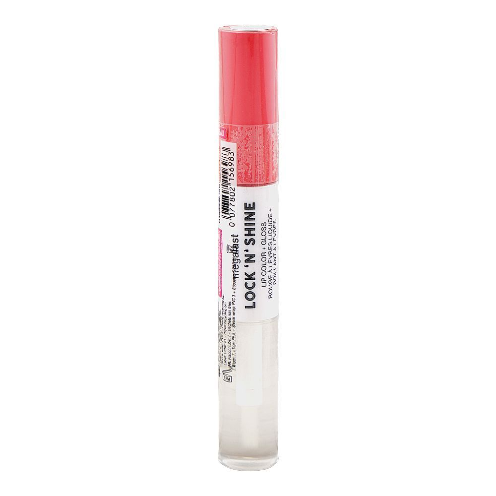 Wet n Wild Mega last Lock N Shine Lip Color + Gloss, Shining Hibiscus - Main Image