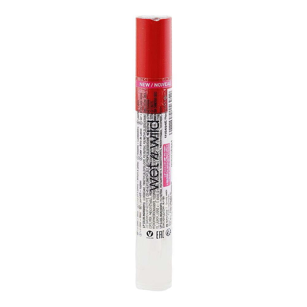 Wet n Wild Mega last Lock N Shine Lip Color + Gloss, Red-Y For Me - Image 2