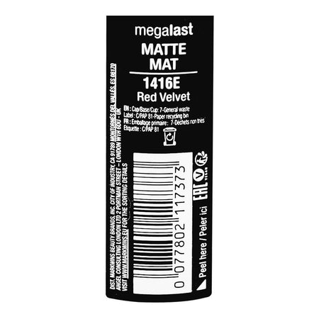 Wet n Wild Mega Last Matte Lipstick, Red Valvet, 3.3g - Image 5