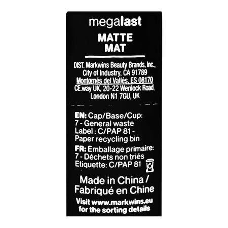 Wet n Wild Mega Last Matte Lipstick, Never Nude, 3.3g - Image 4