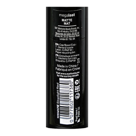 Wet n Wild Mega Last Matte Lipstick, Spotlight Red, 3.3g - Image 4