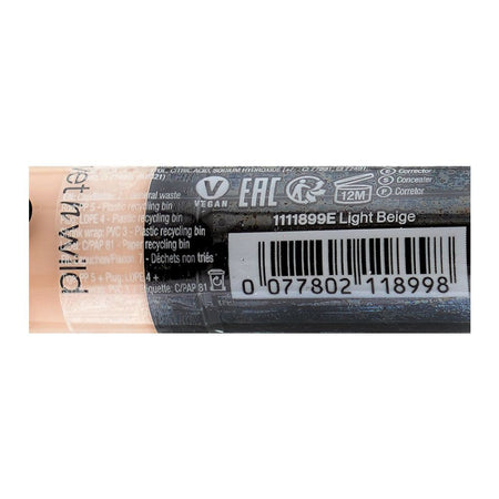 Wet n Wild Mega Last Incognito All Day Full Coverage Concealer, Light Beige, 5.3ml - Image 4