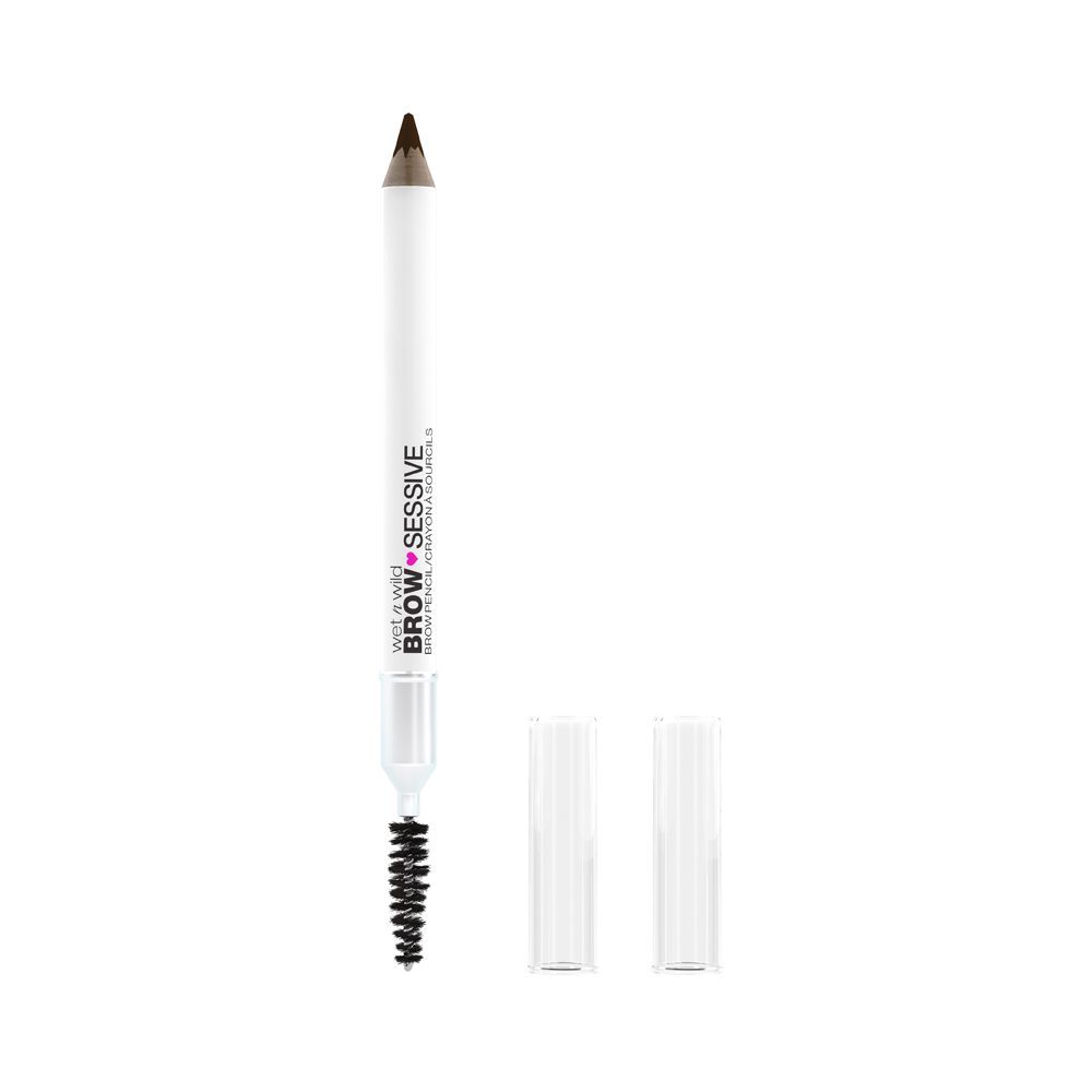 Wet n Wild Brow-Sessive Brow Pencil, Paraben & Fragrance Free, Medium Brown - Main Image