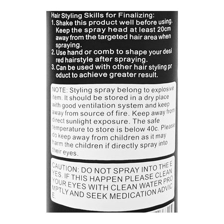 Kalanxuan The Pro Lock High Ampify Hair Spray, 420ml - Image 4
