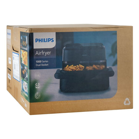 Philips 1000 Series Dual Basket Air Fryer, 2450W, 220-240V, 7.1 Liters Capacity, NA150/09 - Image 3