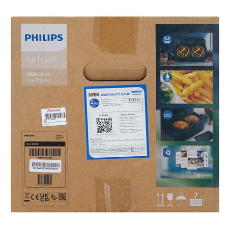 Philips 1000 Series Dual Basket Air Fryer, 2450W, 220-240V, 7.1 Liters Capacity, NA150/09 - Image 5
