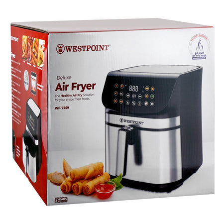 West Point Deluxe Air Fryer, 2200W, 220-240V, 9 Liters Capacity, WF-7259 - Image 2