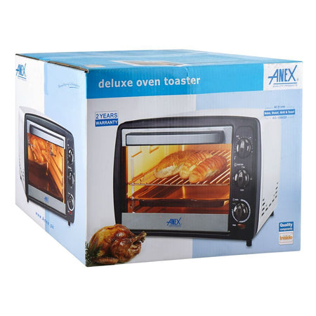 Anex Deluxe Oven Toaster, 1380W, 220-230V, 24 Liters, AG-1064EX - Image 4
