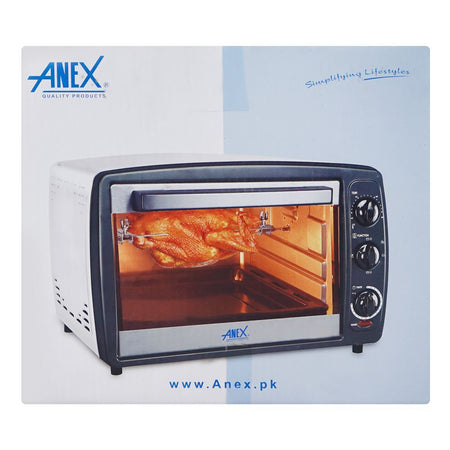 Anex Deluxe Oven Toaster, 1380W, 220-230V, 24 Liters, AG-1064EX - Image 5