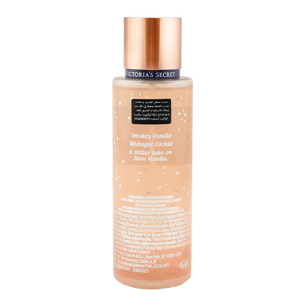 Victoria's Secret Bare Vanilla Starlit Fragrance Mist, For Women, 250ml - Image 2