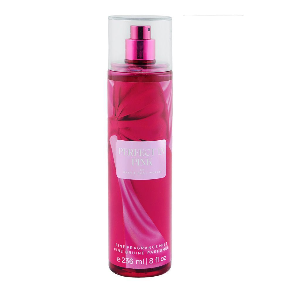 Bath & Body Works Perfect In Pink Fine Fragrance Mist, 236ml - Main Image