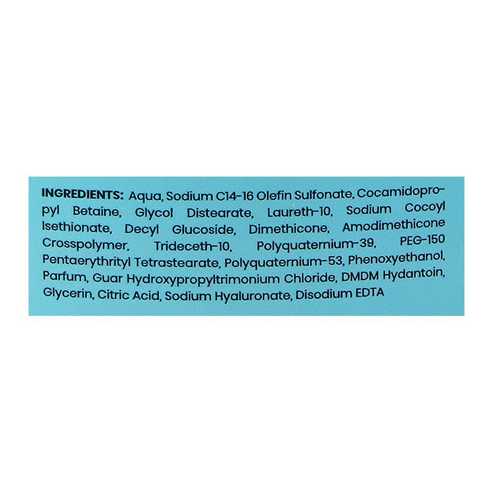 Rivaj UK EveRnoya Hyaluronic Acid Sulfate-Free Shampoo, Glycerin, Citric Acid, For Frizzy & Dehydrated Hair, 350ml - Image 3