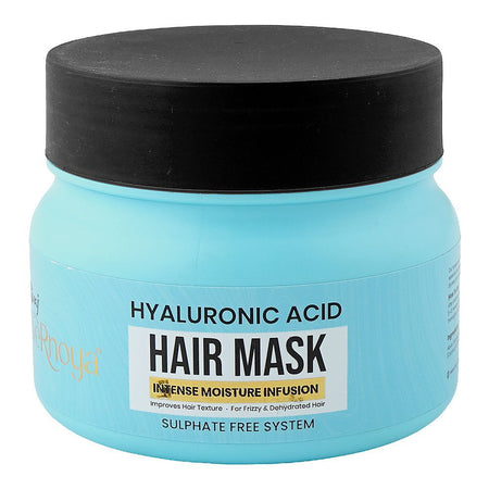 Rivaj UK EveRnoya Hyaluronic Acid Intense Moisture Infused Hair Mask, Sulphate Free, Hyaluronic Acid, For Frizzy & Dehydrated Hair, 320g - Main Image