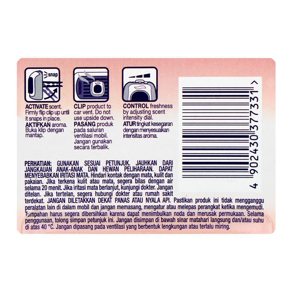 Ambi Pur Thai Dragon Fruit Car Air Freshener, 2ml - Image 3